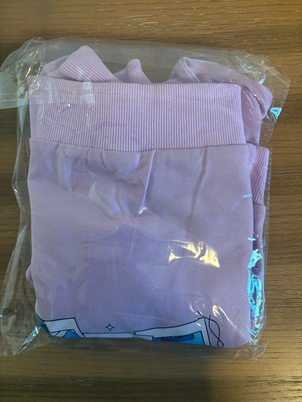 Disney Lilac Mickey & Friends Sweatshirt and Biker Shorts Set